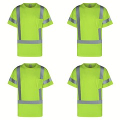 4 Pack Everyday ANSI Class 3 Short Sleeve T-Shirt