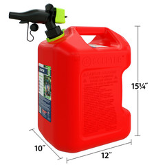 (2 pack) Scepter 5 Gallon Capacity Smart Control Dual Handle Gas Can, FSCG571EOC