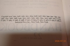 LOT 75: VINTAGE MACHINERY’S HANDBOOK MACHINIST BOOK