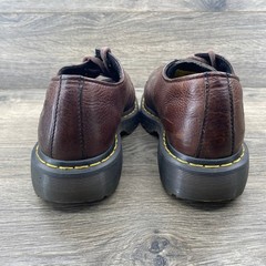 Dr Martens P0313 Industrial Steel Toe Work Shoes Brown Leather Mens