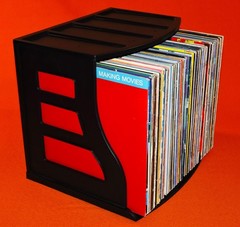 Vinyl Record Storage Holder Lp Box Scrapbook 12×12 Paper Rack Desktop Organizer