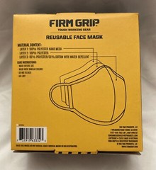 Firm Grip Face Mask Washable Reusable 16 CT Box
