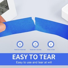 Painters Tape 2 Inch Wide 2 Rolls Blue Masking Tape 55 Yards Per Roll 110 Yds