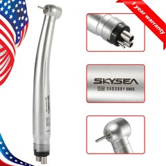 SKYSEA Turbina de pieza de mano dental de alta velocidad 4 agujeros 4H