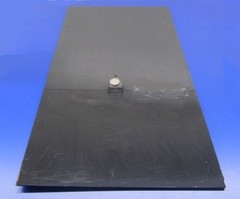 Nylon 6/6 Extruded Sheet Black (3/16″) – .188″ x 12″ x 24″