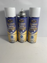 Zep NSF Food Grade Spray Lubricant Water Repellent Protectant 16oz Lot 3