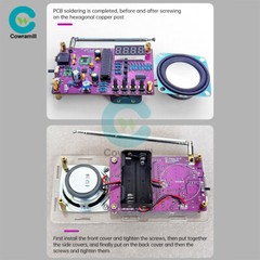 AXS2031 Digital FM Radio DIY Electronic Kit 87.5~108MHz Soldering Practice Kit