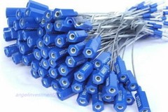 Steel Wire Security Cable Seal for Container Truck Trailer Seal 10″ Blue NEW