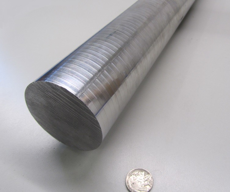4140/4142 Alloy Steel Rod, 2 3/8″ Diameter +/-.007″ x 3 Ft Length