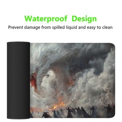 ZMHPGX Dragon Extended Large Gaming Mouse Pad 31.5L x 31.5W inches,