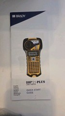 Brady BMP21-PLUS Portable Industrial Label Printer Bundle Tested Working w/ Case