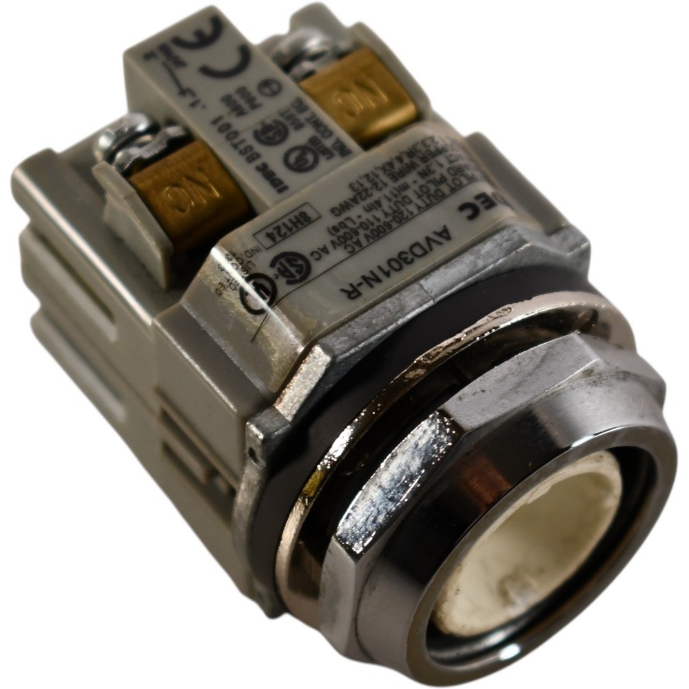 Idec AVD301N-R Actuator Only 30mm Panel Mount E-Stop Push-Lock Turn-Reset Title