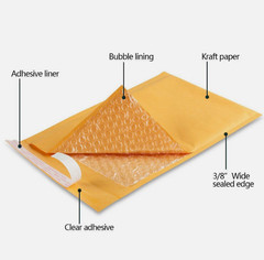 6”x10” Kraft Paper Padded Bubble Envelopes Mailers Shipping Case 6”x10” 30pc