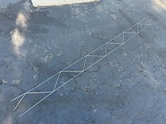 Sandbaggy 8 ft Truss Mesh Reinforcement – Hot Dipped Galvanized (8 ft L x 6″ W)