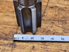 WIDELL 2 1/2-12 HS GH-4 STUB ACME FINISHER TAP 6 STRAIGHT FLUTE 2.5″