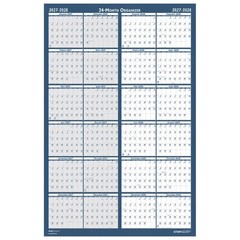 2026 & 2027 3964 HOD3964 House of Doolittle 2-Year Dry Erase Wall Calendar