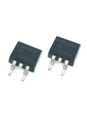 10Pcs SUM45N25-58-E3 SUM45N25-58 SUM45N25 TO-263