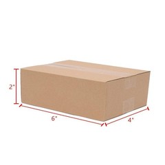100 Pieces 6x4x2″ Carton Paper Boxes Mailing Packing Shipping Packaging Cartons