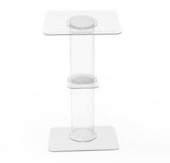 Clear Church Pulpit Event Lectern Plexiglass Acrylic Debate Podium School