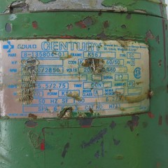 Worthington 520 2HP Centrifugal End Suction Pump 5.25″ Impellor 230/460V 3PH