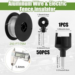 Electric Fence for Preventing Animals Intruding 2 Mile 110VAC 0.25 Joule Elec…