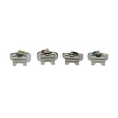 80 Tubos Ortodoncia Buccal Tube 1st Molar Single Tube Roth MBT 022 Bondable Conv