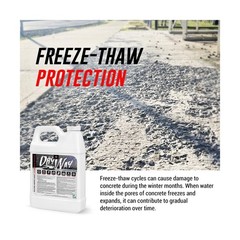 DryWay Penetrating Concrete Sealer – Silane Siloxane Water Repellent for C