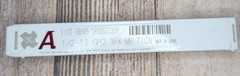 New Osg 1650503308. Spiral Flute Tap, Modified Bottoming 3 Flutes 1/2 TICN Japan