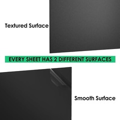 ABS Plastic Sheet 1/16 Inch Thick 16 x 12 2 Pack Black Plastic Sheet Rigid