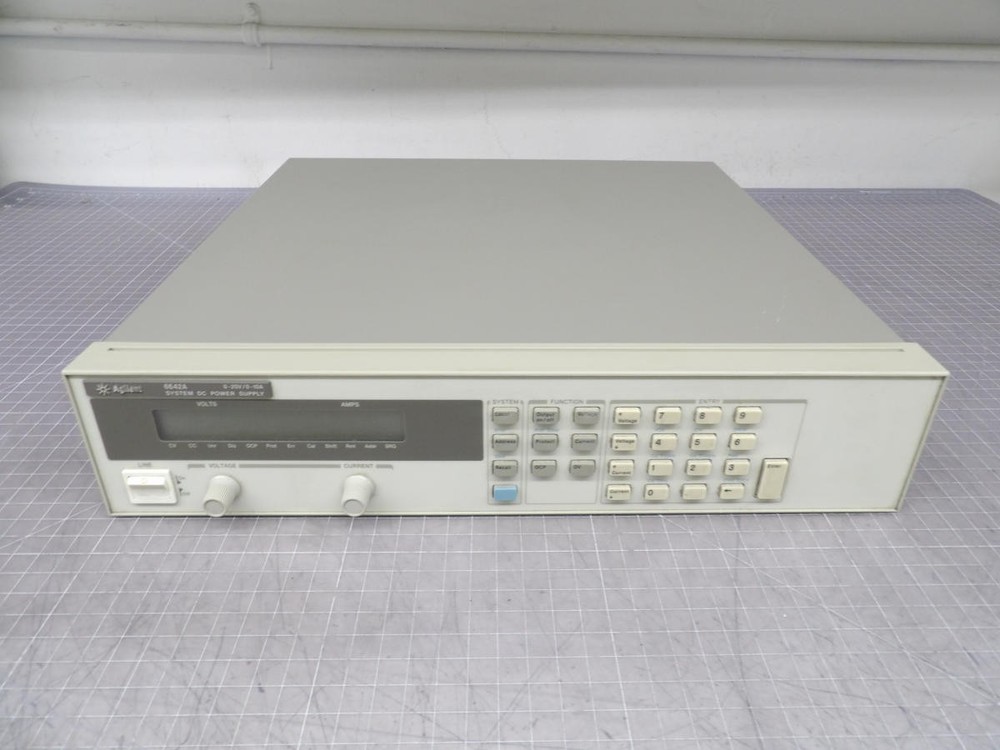 AGILENT 6642A SYSTEM DC POWER SUPPLY 0-20V/0-10A M4436
