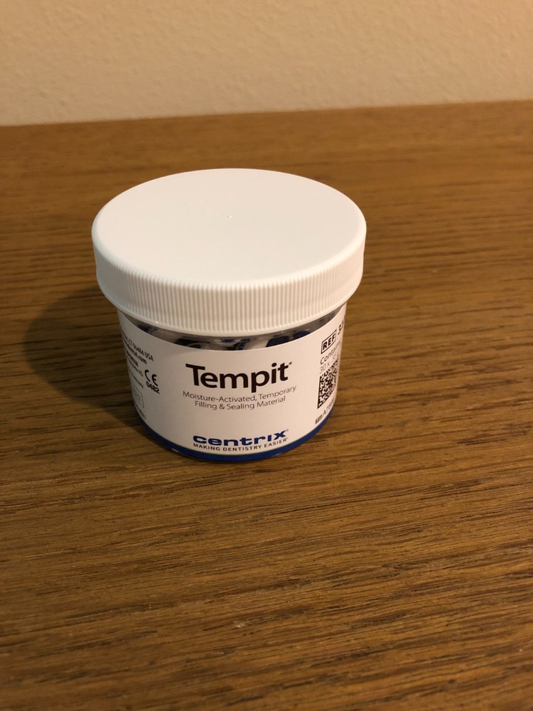 Centrix Tempit Dental Temporary Filling & Sealing Material 30x prefilled tips