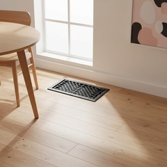 Empire Register 6×12″ Antique Textured Black Heavy Duty Floor Vent Cover