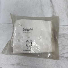 FESTO H-30-SW 30.5 MM Diameter, 9306, Black, IP40, Toggle Switch NEW