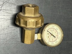 Brass Pressure Gauge 0-4000 PSI And 0-280 KSC Made In USA