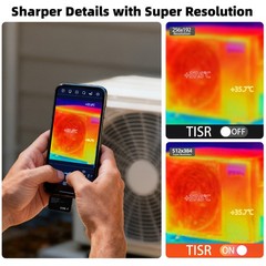 ANXTECH Thermal Camera for Android 512×384 Super IR Resolution Infrared Camera