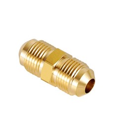 3/8″ Male Flare x 3/8″ Male Flare Connector Gas Adapter Union Brass Tube Coupler