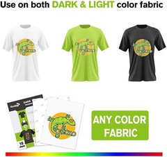 20 Sheets Koala Printable Heat Transfer Paper Iron-on for DARK + Light T-shirt