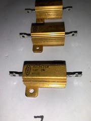 Dale RH-25 25 Watt 50 ohm 5% Power Resistors Brand New Pack Of (3)