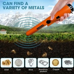 Metal Detector HandHeld Pro Pinpointer Pointer Probe Sensitive Tester Waterproof