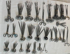Assorted Lot of 119 Various Brand & Size Of OR Medical Surgical Instruments, S.S