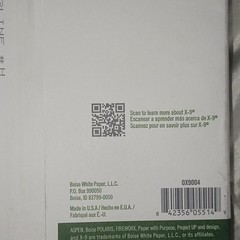 Boise X-9 Multi-Use Copy Paper White 8.5 x 14 in 20lb 92 Bright 500 Sheets