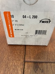 Walter Twist lock FX Surface Cleaning Disc, 2″ Diameter, 30,000 RPM Box of 10