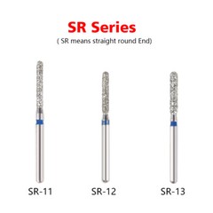5Pcs/pack Dental Fresas diamante Bur Fit High Speed Handpiece Friction Grip OR