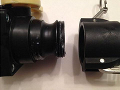 275 330 Gallon IBC Tote Tank Valve Adapter. 2″ Coarse Thread x 2″ NPT Male 1ea