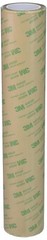 3M 468MP Adhesive Transfer Tape, Bonding & Laminating, Clear, 12 in x 5 yds