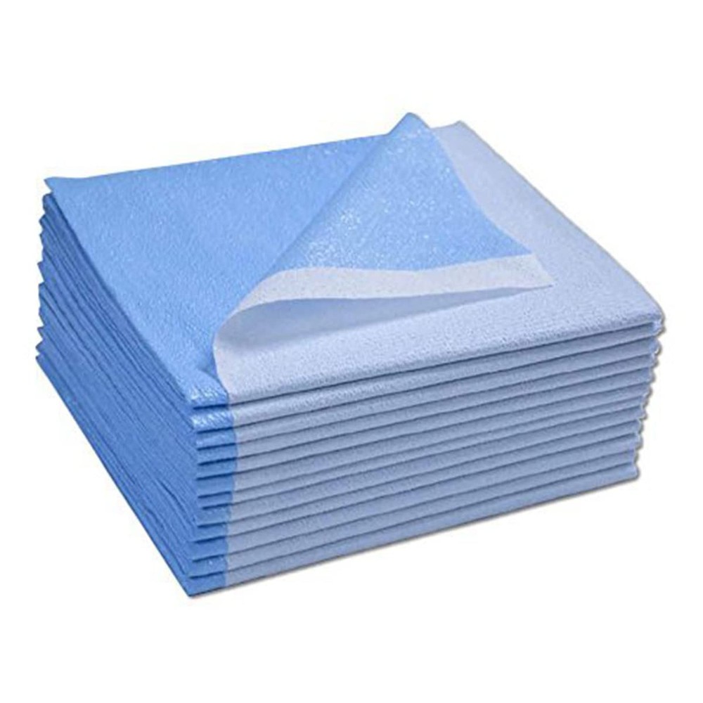 TIDI 357 Avalon Single-Use Medical Equipment Drape, Blue, 40″ x 72″, Blue