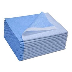 TIDI 357 Avalon Single-Use Medical Equipment Drape, Blue, 40″ x 72″, Blue