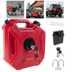 ✨5L Gas Fuel Tank Gas Can Oil Storage Can For ATV UTV Gokart Motorcycle Car SUV