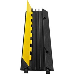 3Channel Rubber Cable Protector Ramp Electrical Wire Cover Guard Cord Warehouse