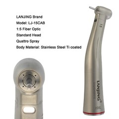 Dental 1:5 Electric Handpiece Contra Angle Fiber Optic KaVo LUX M25L Bien Air